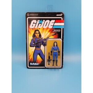 Super7 ReAction GI JOE BARONESS 3.75" Action Figure